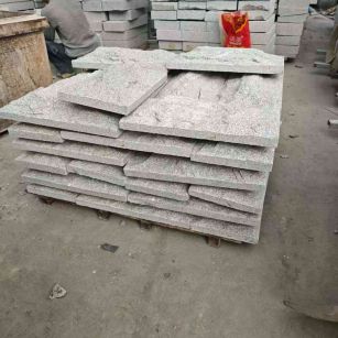 日照芝麻白蘑菇石，自然面