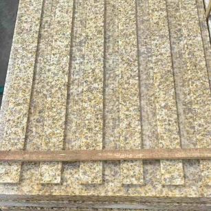 日照黄金麻盲道 石材盲道