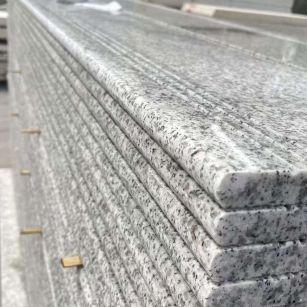 日照芝麻白楼梯踏步 花岗岩楼梯板材