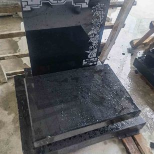 日照花岗岩墓碑石 墓碑 套墓