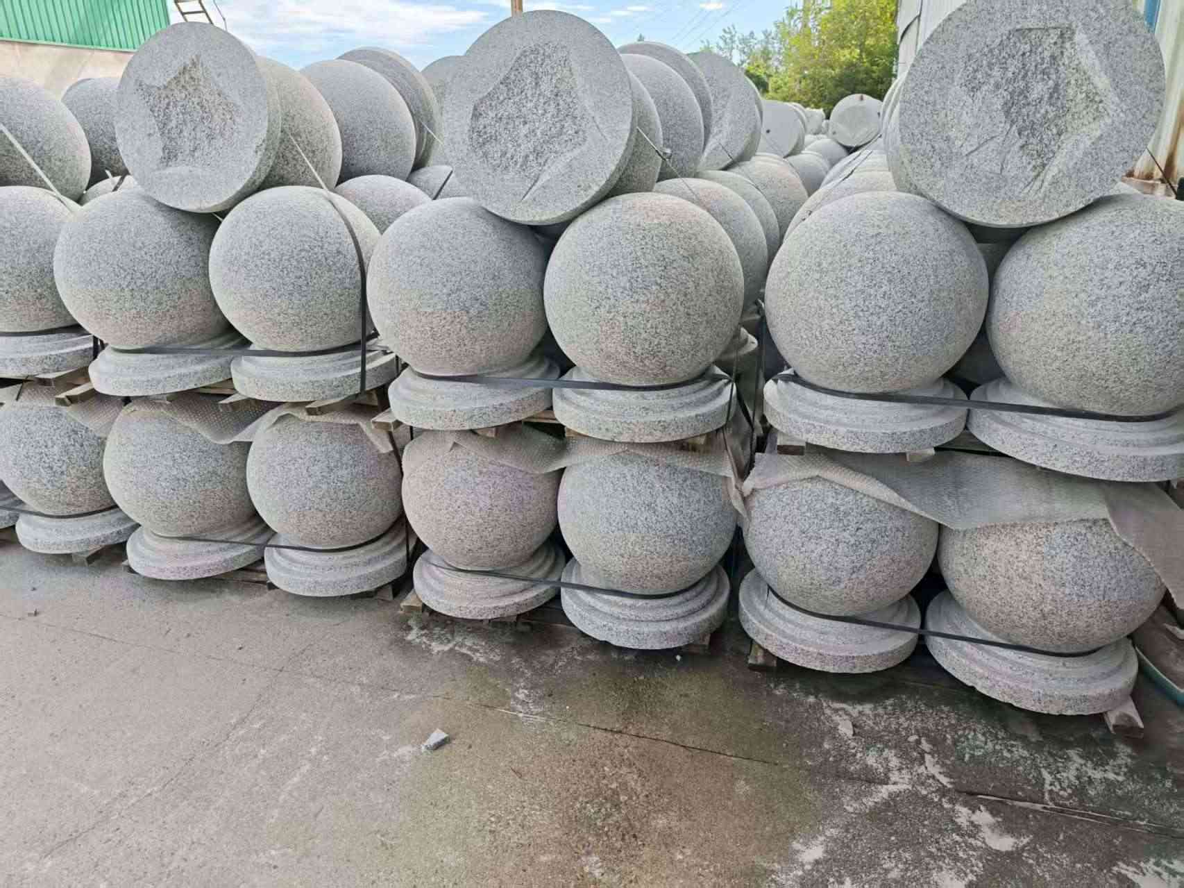 日照圆球石球挡车球