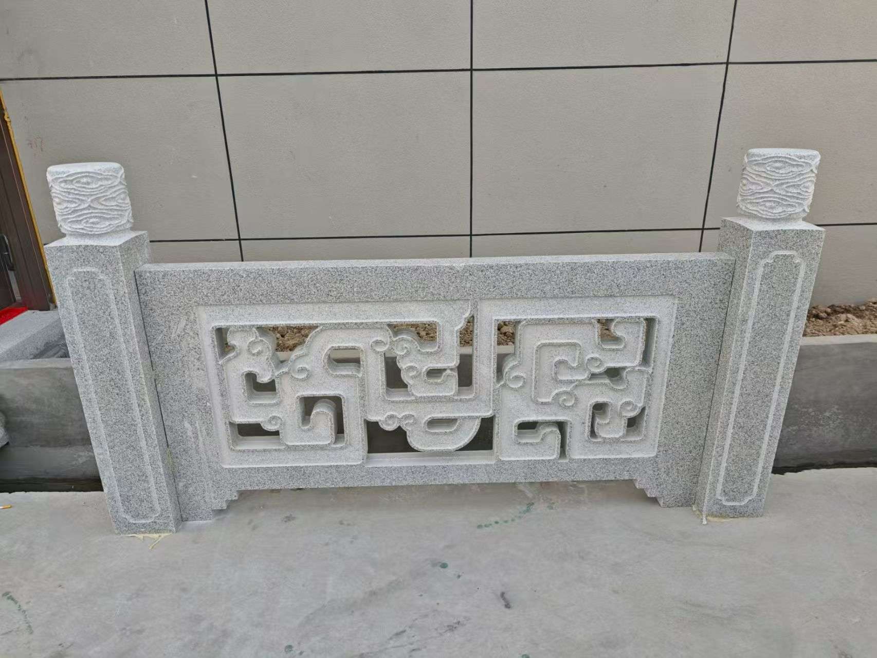日照芝麻白河道栏杆 桥栏杆